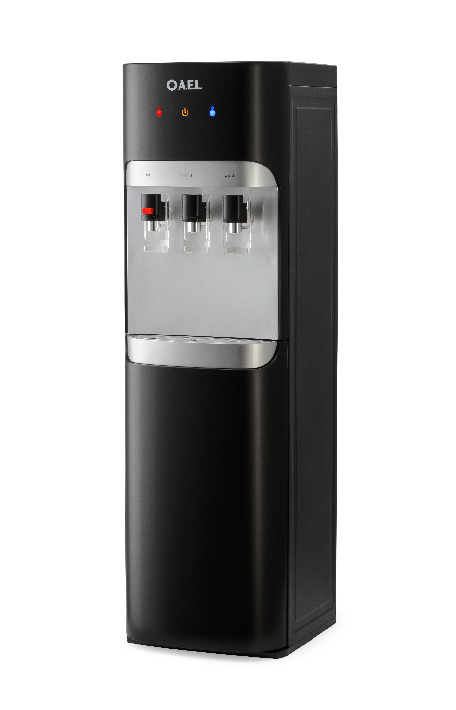 Кулер с нижней загрузкой LD-AEL-808a matte black/silver