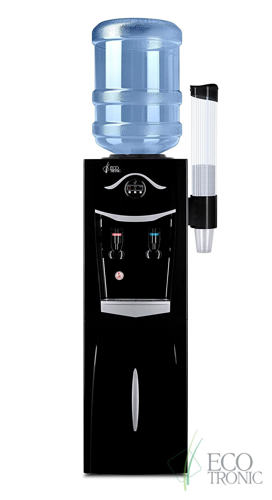 Кулер Ecotronic K21-LF black+silver с холодильником 